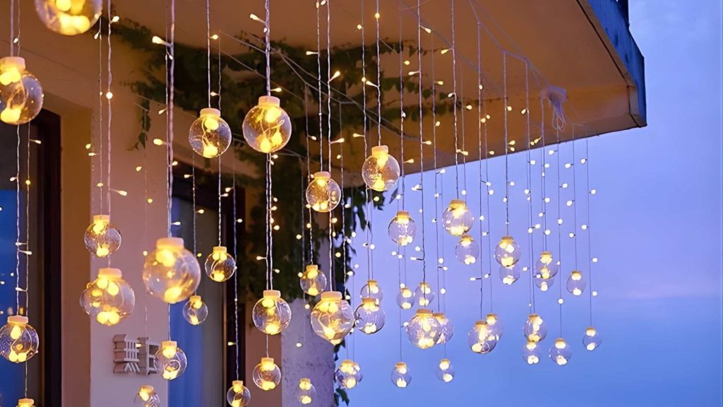 String Lights and Lamps Decoration
