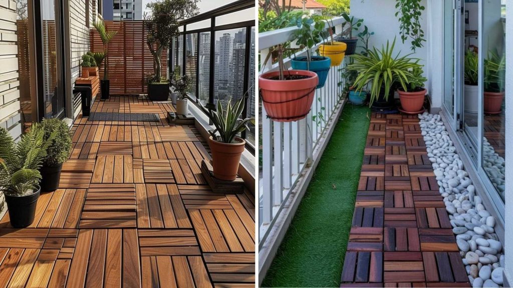 Balcony Floor Makeover