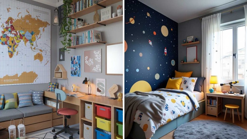 Smart Study Walls & Wallpapers for Kids