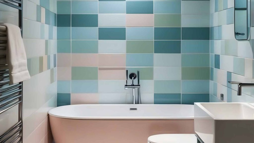Patterned Bathroom Tiles Design
