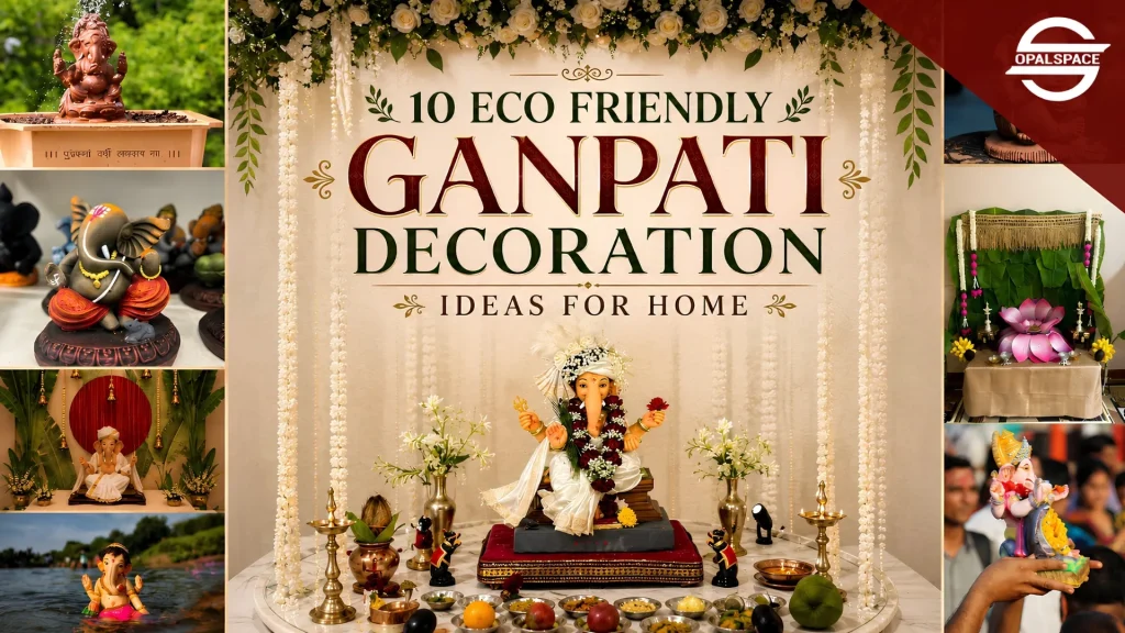 Eco-Friendly Ganpati Decoration Ideas