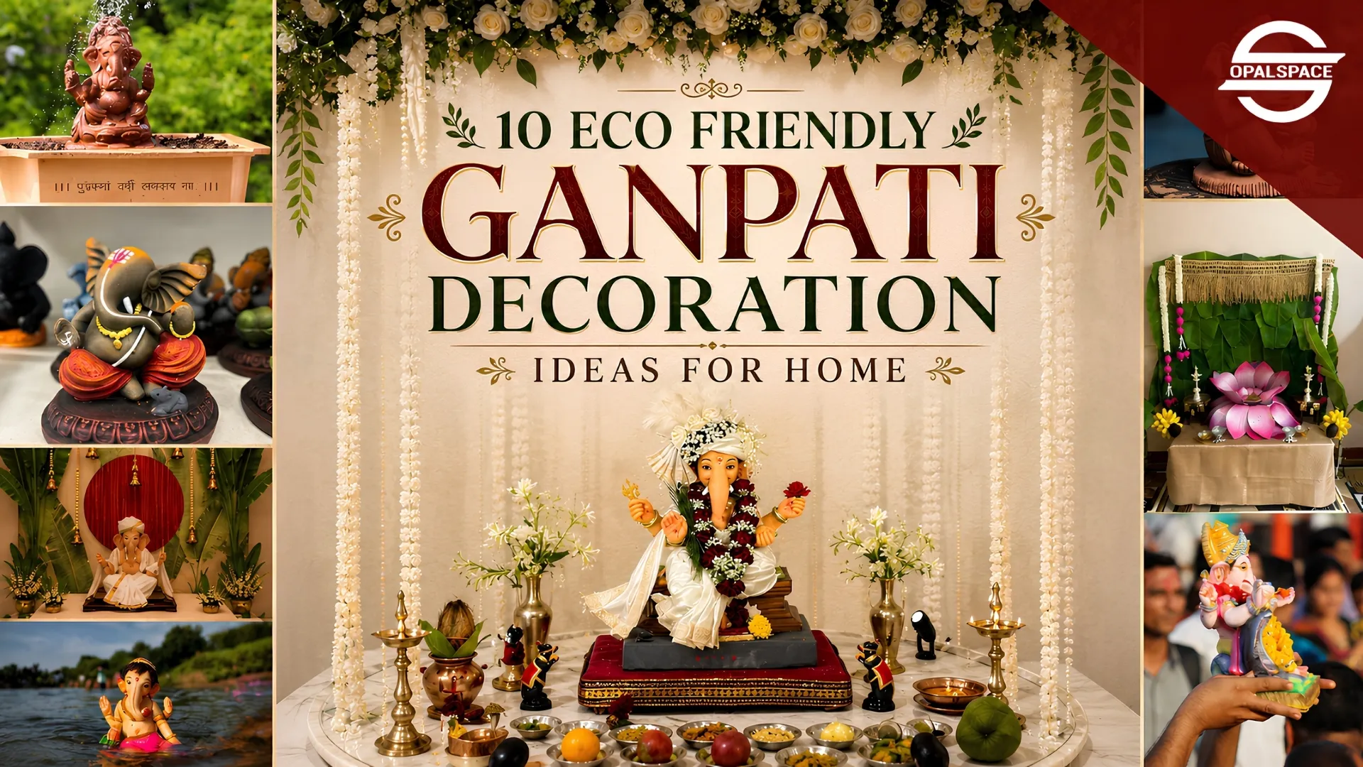 Eco-Friendly Ganpati Decoration Ideas