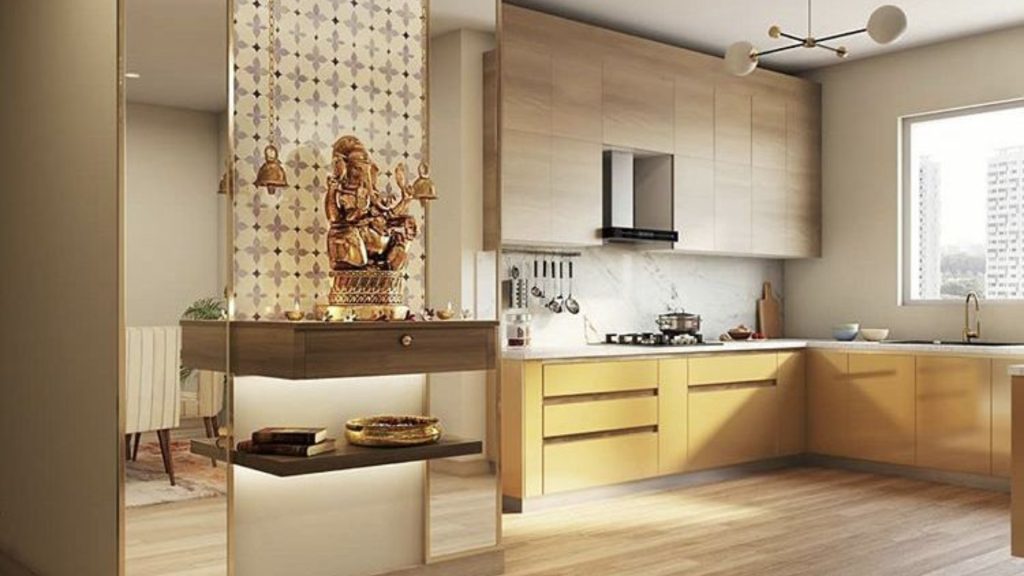 kitchen mandir design for indian homes