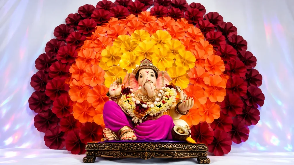 Paper Decor for Ganpati Celebration
