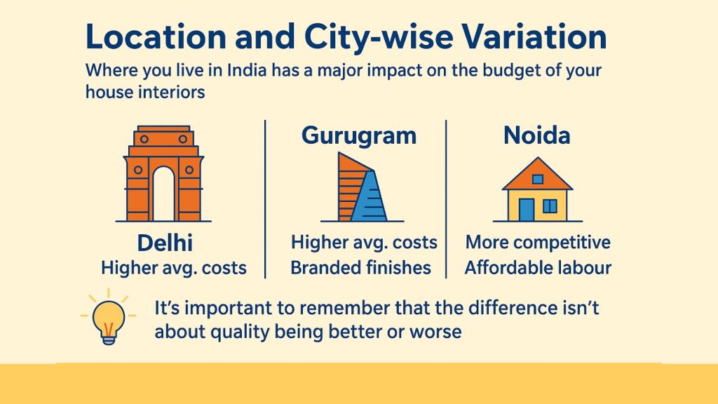 Interior Design Location Cost Factor