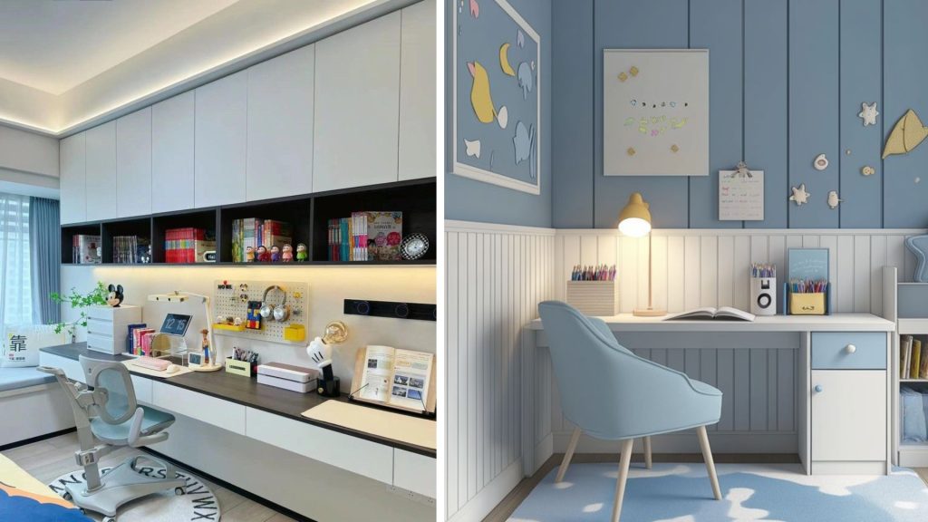 Layered intelligent lighting for kids study room as per Vastu guidelines