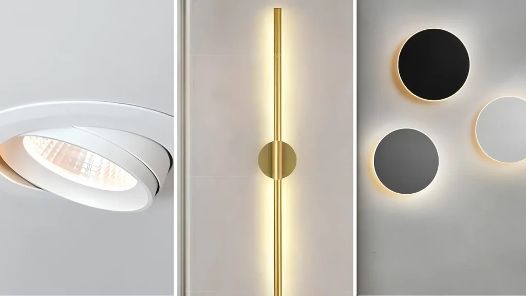 Minimalist Designer Wall Lights