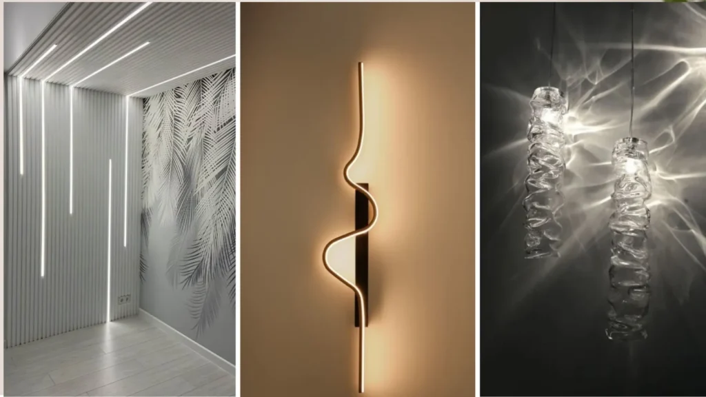 Sculptural Wall Light Ideas