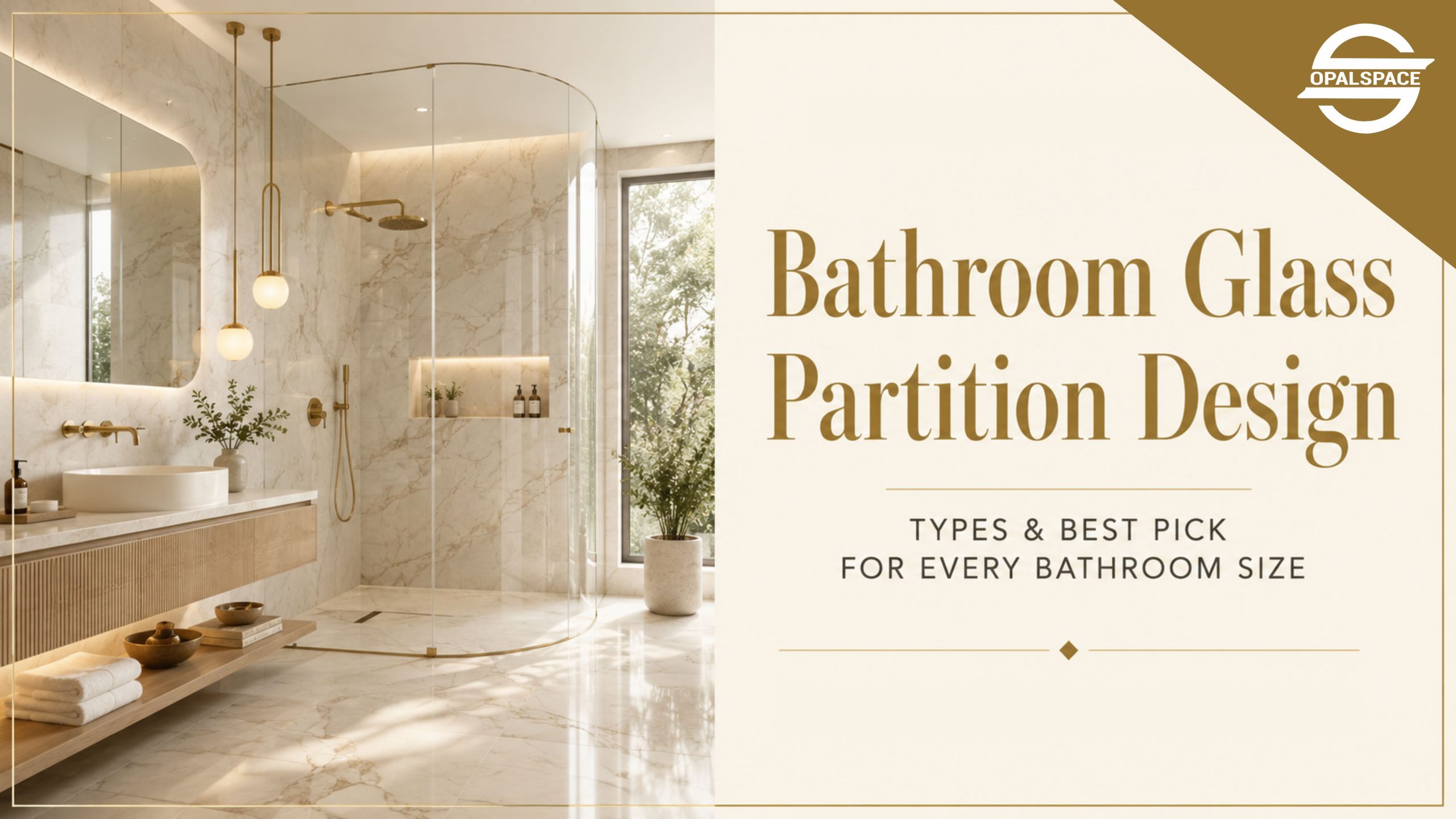 11 bathroom glass partition designs for modern homes