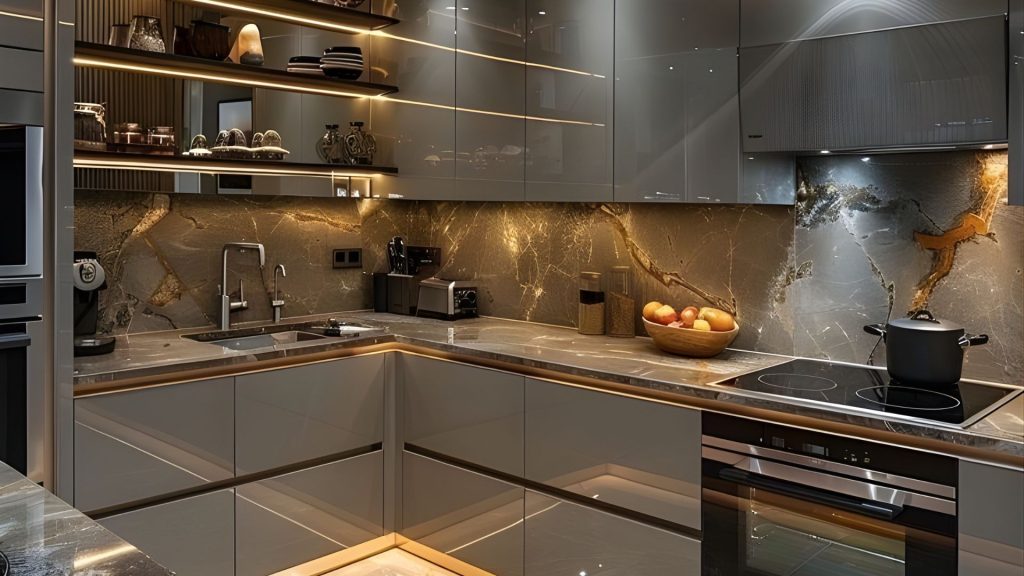 Masala & Frying Station in open Kitchen