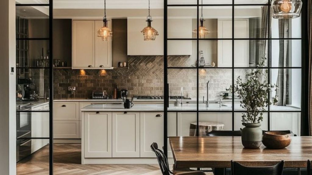 Open Kitchen Partition Ideas: Sliding & Folding Glass Partitions