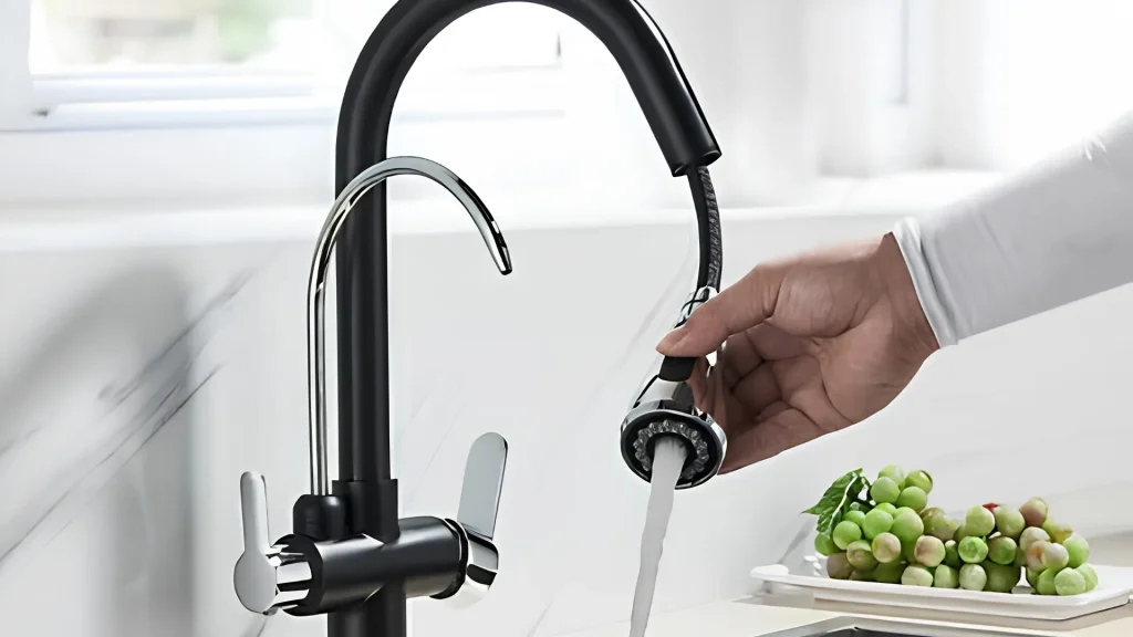 Dual Flow Kitchen Taps