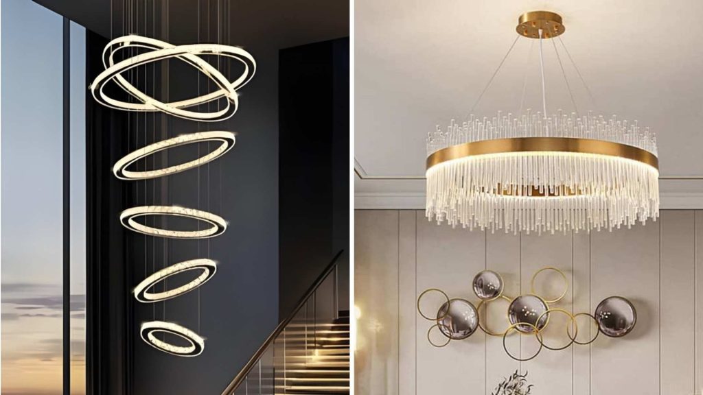 The Statement Ring Chandelier