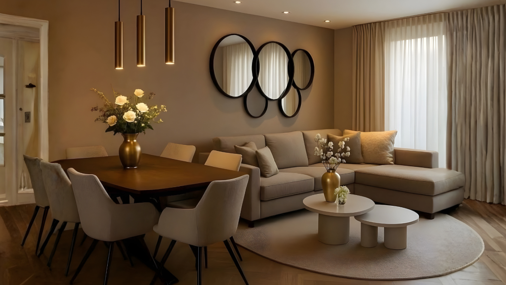 Living Room Mirror Placement