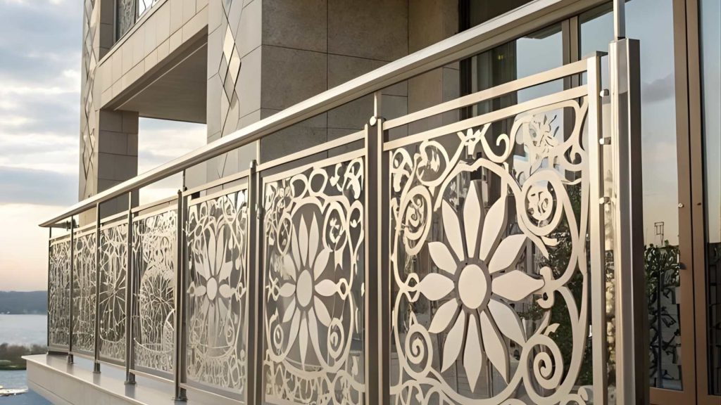 Modern Stylish Balcony Grill Design