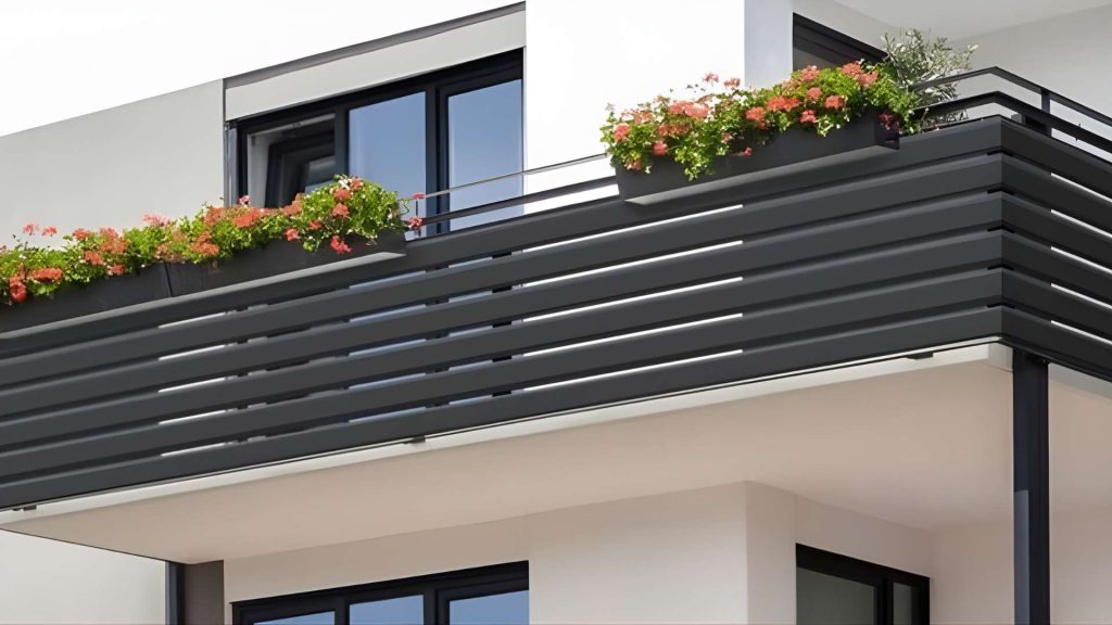 Modern Stylish Balcony Grill Design