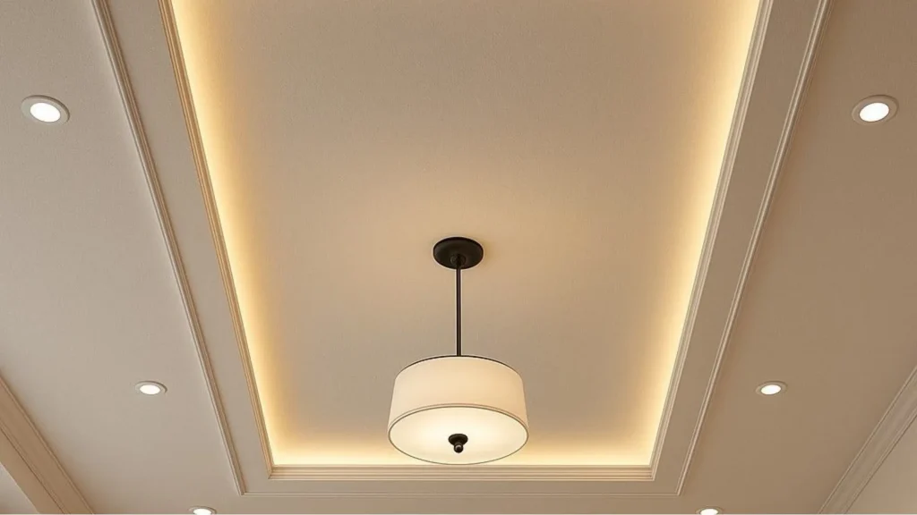 Single Layer Gypsum Board Ceiling
