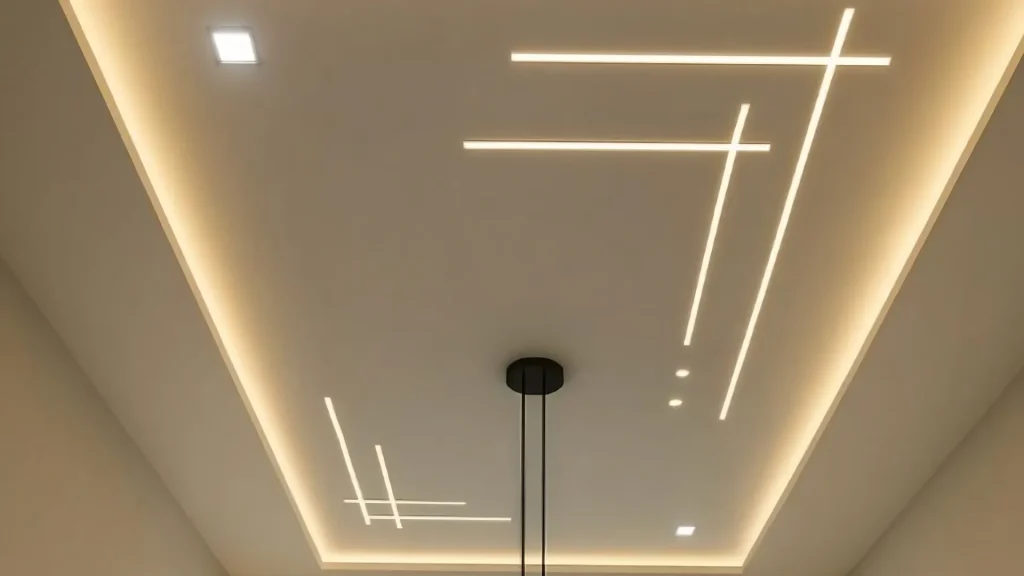 Slim Profile Light False Ceiling