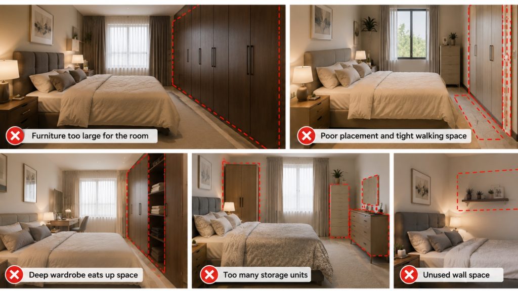 Poor Bedroom Layout Design