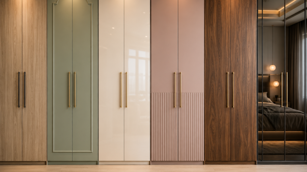 Modular Wardrobe Shutter Finish
