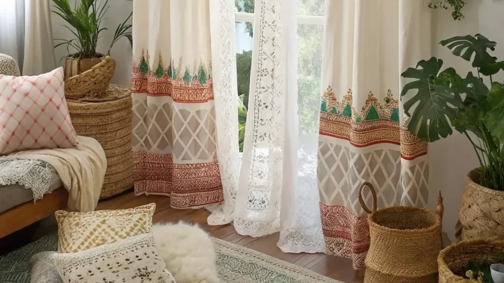 Ethnic Indian Prints in home interior