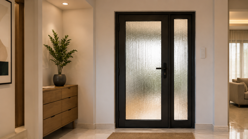 glass door design for entrance