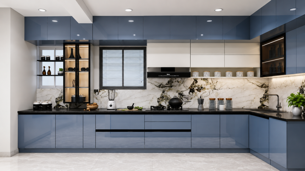 Glossy Finish Laminates for Kitchen