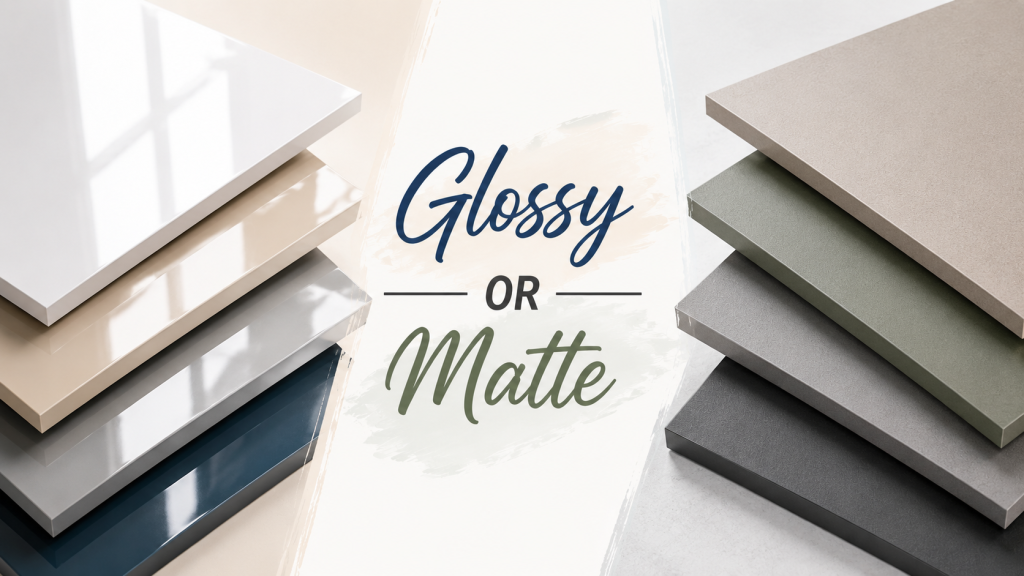 Difference Between Glossy and Matte Finish