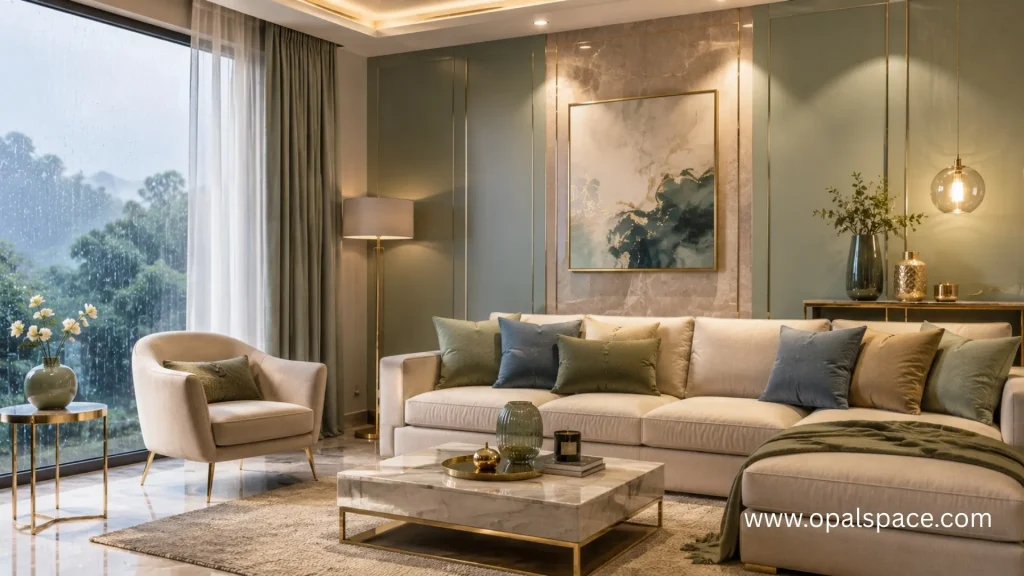 Seasonal Colour Palette for Monsoon Home Decor
