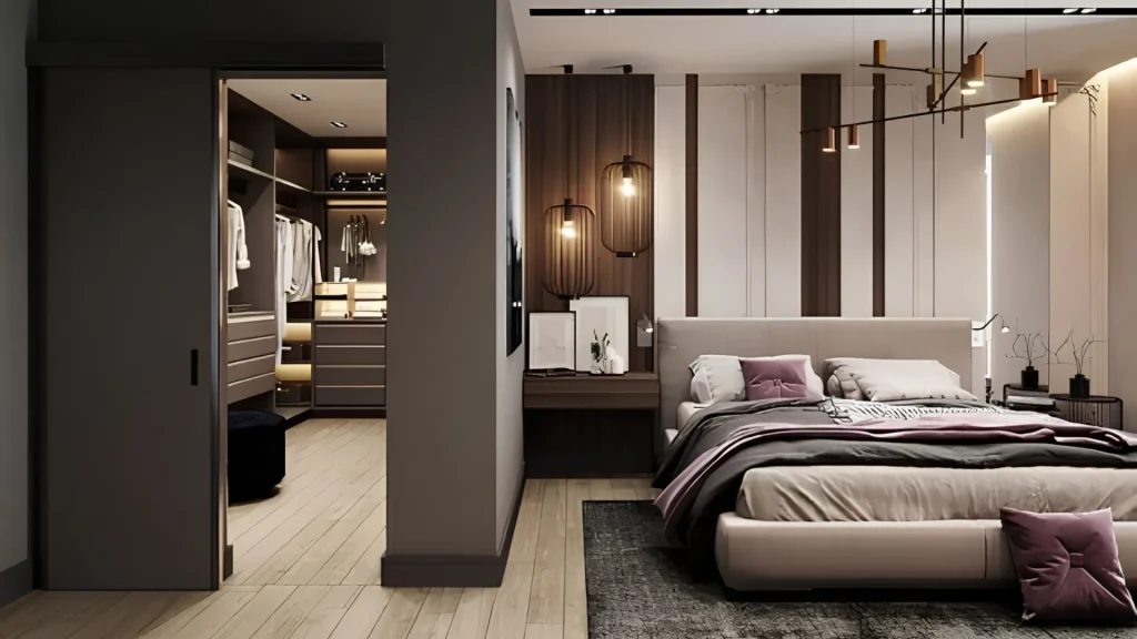 Walk-in Wardrobe for Master Bedroom