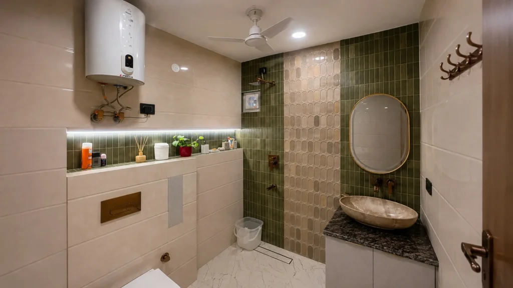 Bathroom Designs for 3BHK Flat