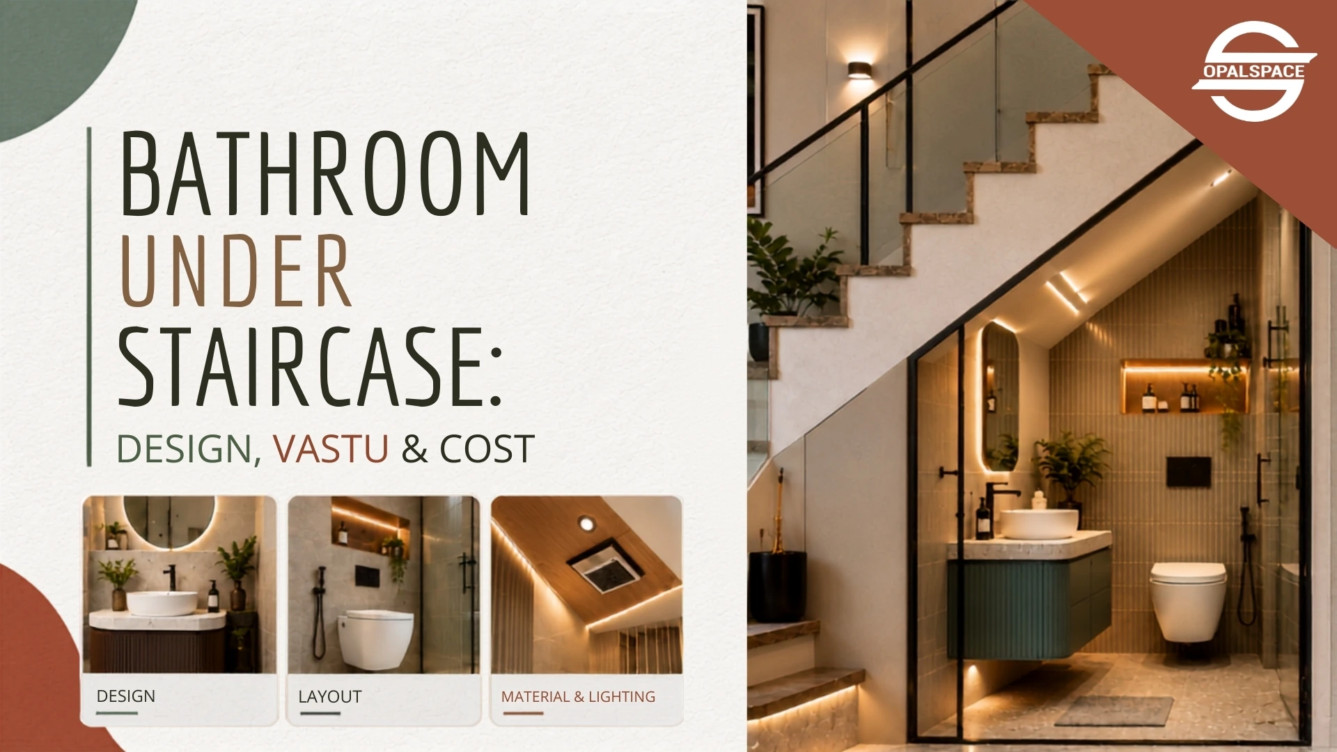 Bathroom Under Staircase