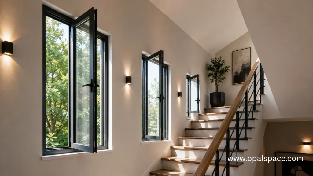 Casement Staircase Window Design