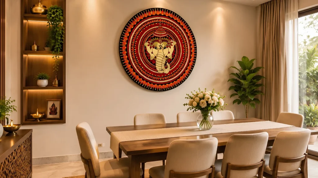 Ganesha Mandala Wall Paintings