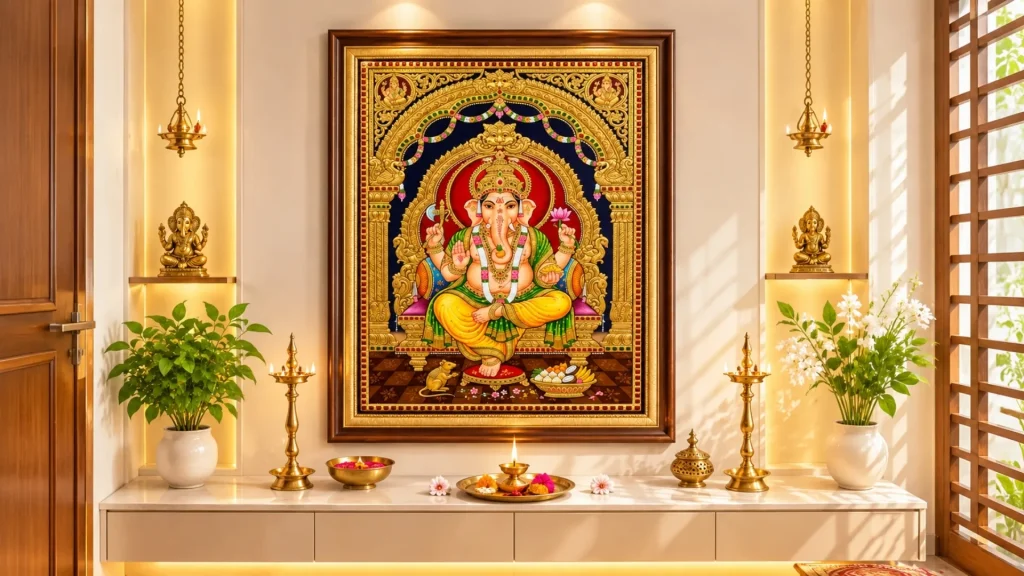 Different Types of Ganesha Wall Painting Ideas for Home