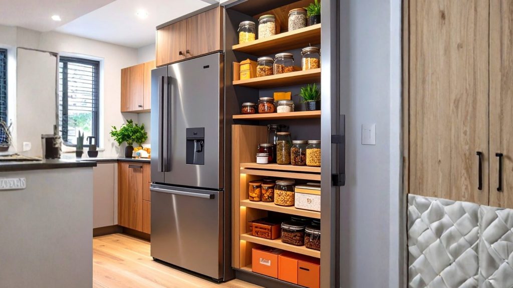 Groceries Storage 2BHK Kitchen