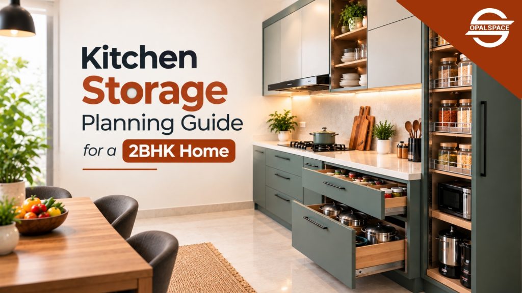 Kitchen Storage Ideas for 2BHK