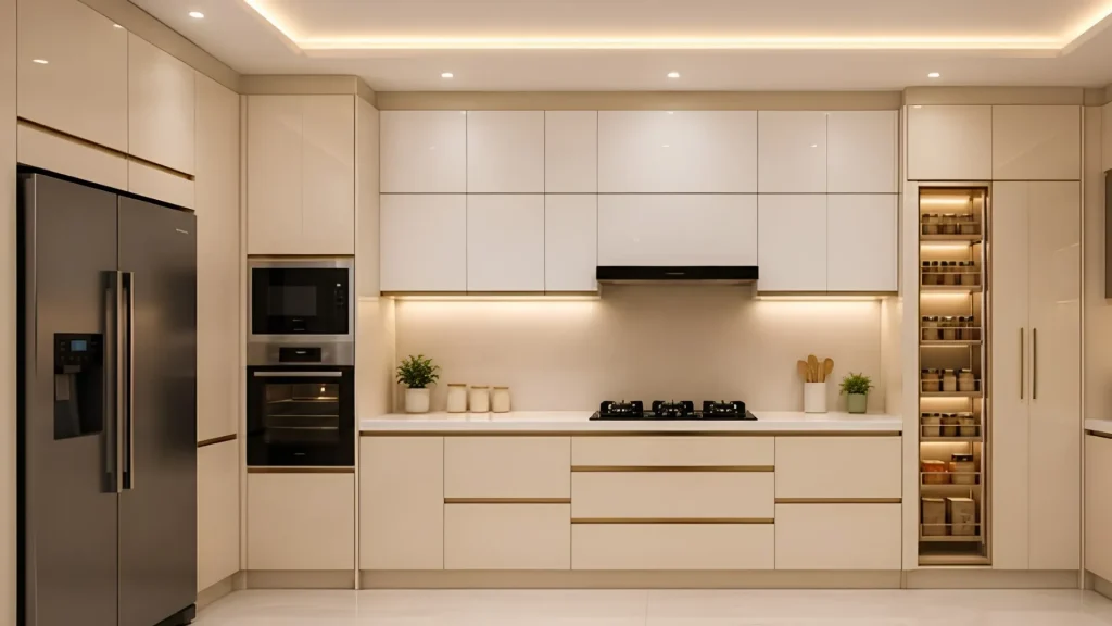 Kitchen for a 2BHK Flat