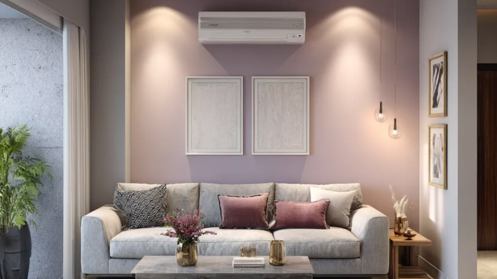 lavender and light grey wall colour combinations for living room