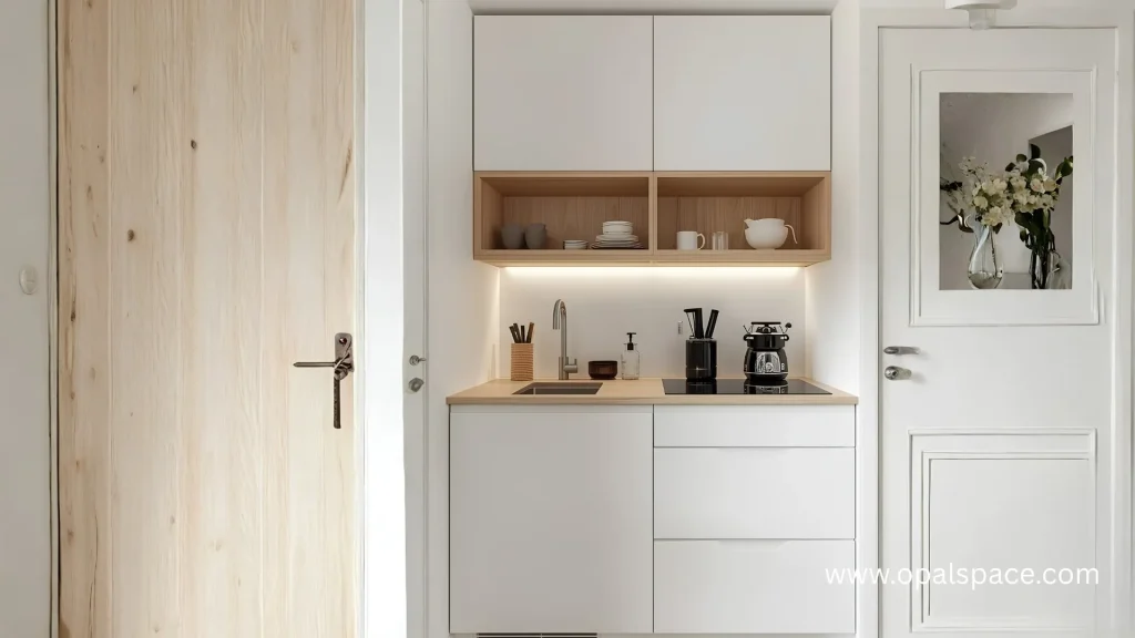 One-Wall Kitchenette Design