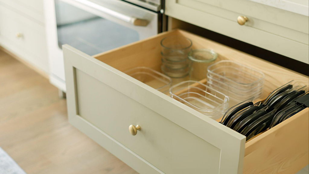 self-closing kitchen drawers