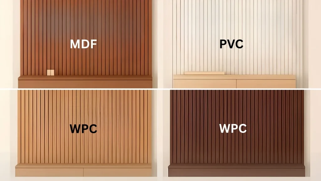 Types of Fluted Wall Panels