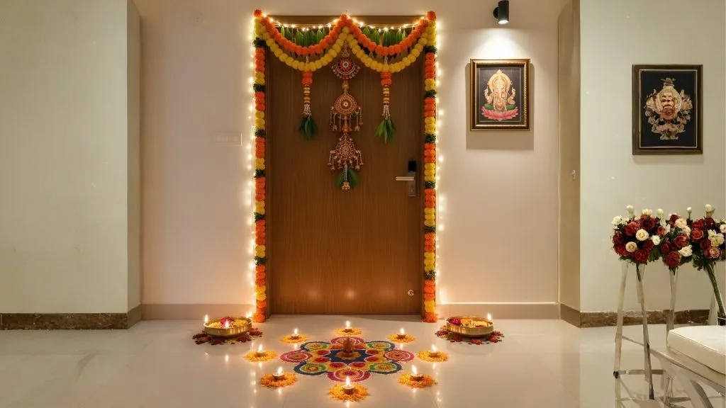 Diwali Lighting for Your Entrance