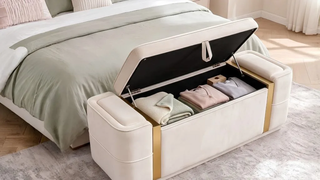 Storage Ottomans and Benches