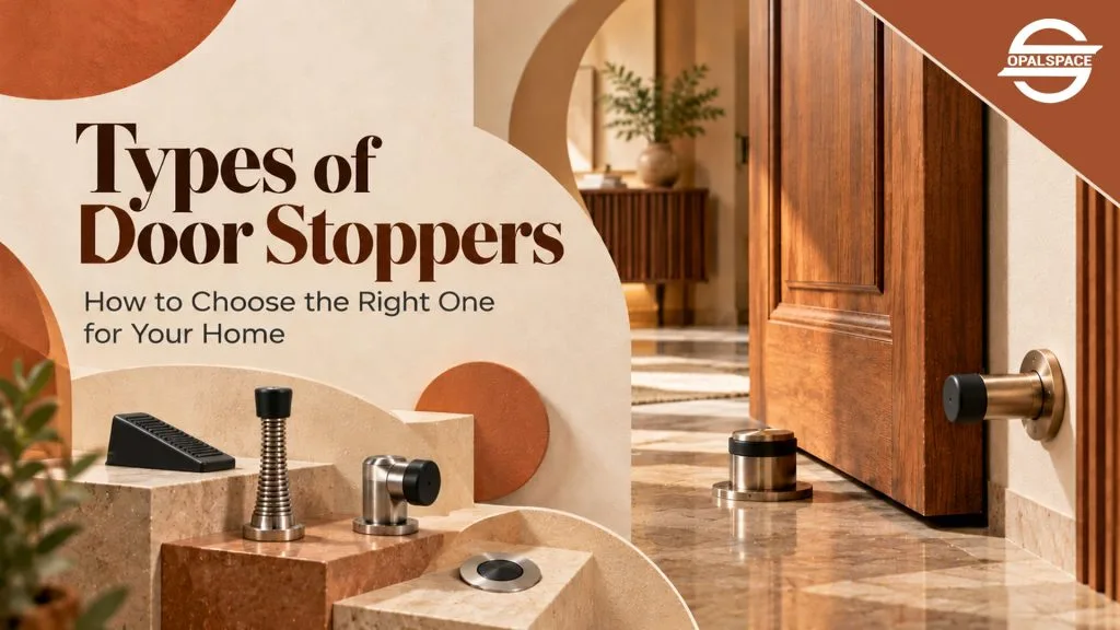 types of door stoppers: choose the right one for your home